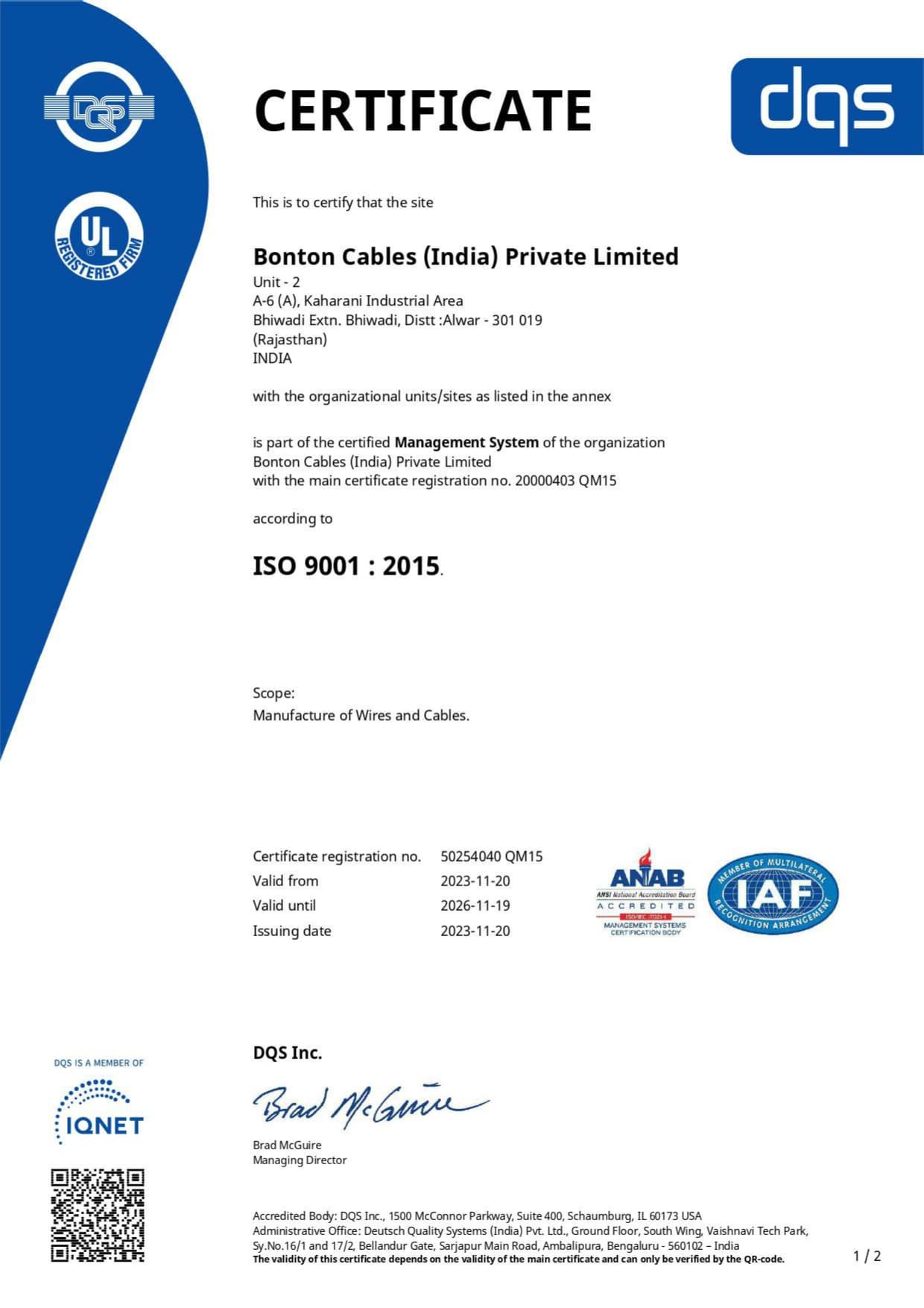 ISO 9001:2015